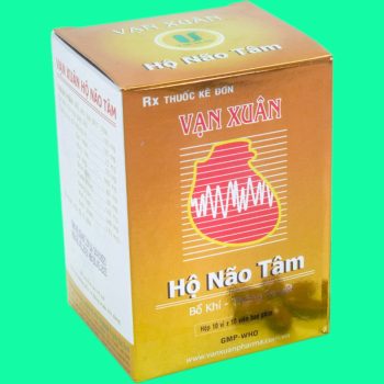 Thuốc Hộ Não Tâm Vạn Xuân (10 vỉ) giúp bổ khí, hoạt huyết, tăng cường tuần hoàn