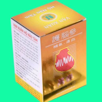 Thuốc Hộ Não Tâm Vạn Xuân (10 vỉ) giúp bổ khí, hoạt huyết, tăng cường tuần hoàn