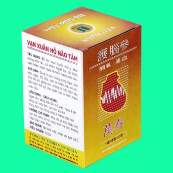 Thuốc Hộ Não Tâm Vạn Xuân (10 vỉ) giúp bổ khí, hoạt huyết, tăng cường tuần hoàn