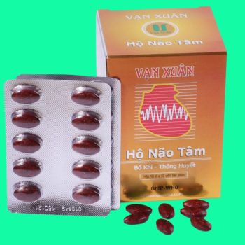 Thuốc Hộ Não Tâm Vạn Xuân (10 vỉ) giúp bổ khí, hoạt huyết, tăng cường tuần hoàn