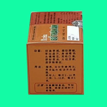 Hoàn Bổ Thận Âm Nam Hà