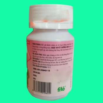 Thuốc Hoạt Huyết Dưỡng Não Fito giúp tăng cường tuần hoàn máu não