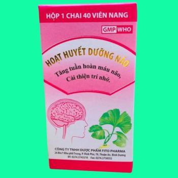 Thuốc Hoạt Huyết Dưỡng Não Fito giúp tăng cường tuần hoàn máu não