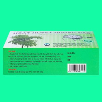 Hoạt Huyết Dưỡng Não Phúc Vinh 9 Hoạt Huyết Dưỡng Não Phúc Vinh