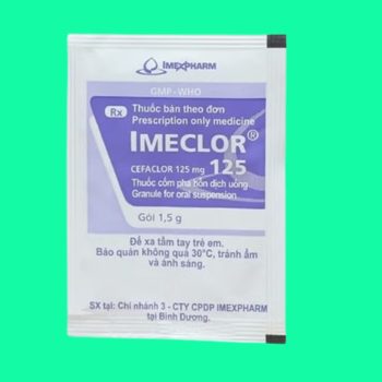 Thuốc Imeclor 125 giúp điều trị nhiễm khuẩn đường hô hấp, tiết niệu