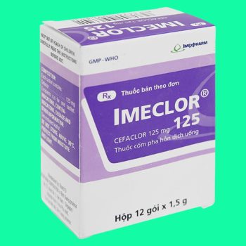 Thuốc Imeclor 125 giúp điều trị nhiễm khuẩn đường hô hấp, tiết niệu