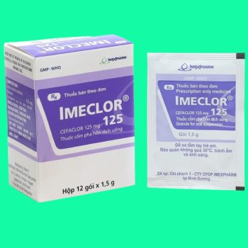 Thuốc Imeclor 125 giúp điều trị nhiễm khuẩn đường hô hấp, tiết niệu
