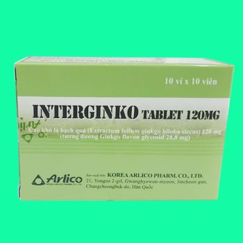 Interginko Tablet 120mg 2 Interginko Tablet 120mg