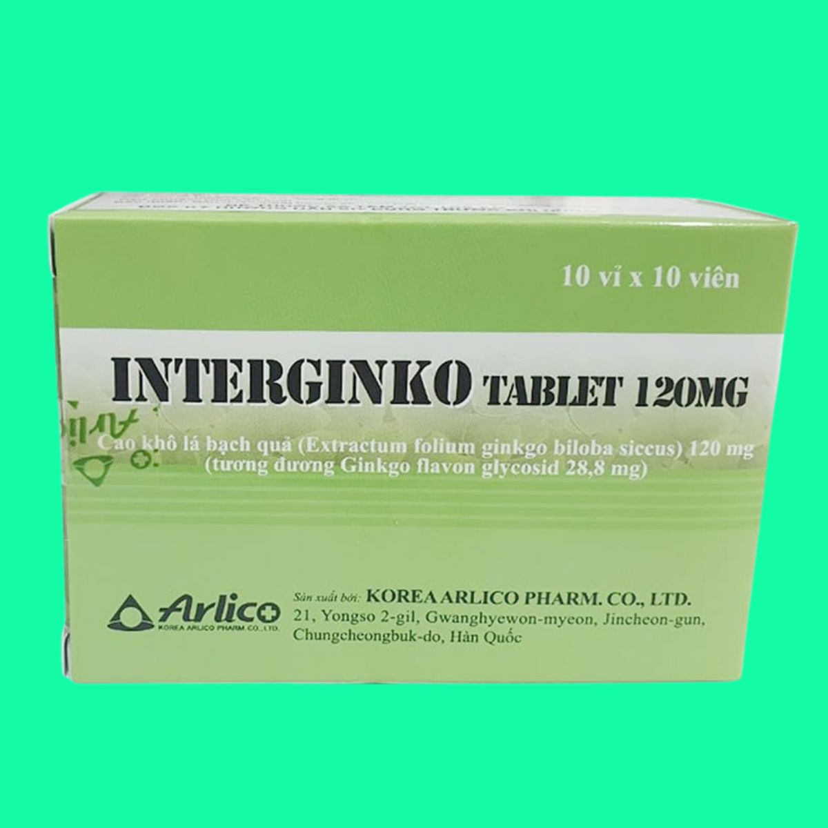 Interginko Tablet 120mg (2) Interginko Tablet 120mg