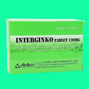 Interginko Tablet 120mg 4 Interginko Tablet 120mg