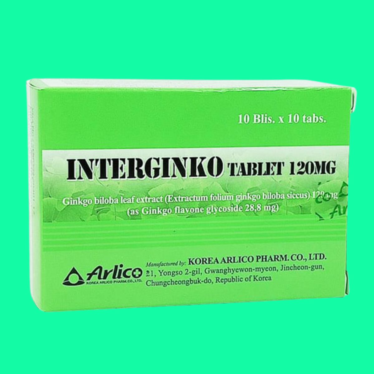Interginko Tablet 120mg (3) Interginko Tablet 120mg