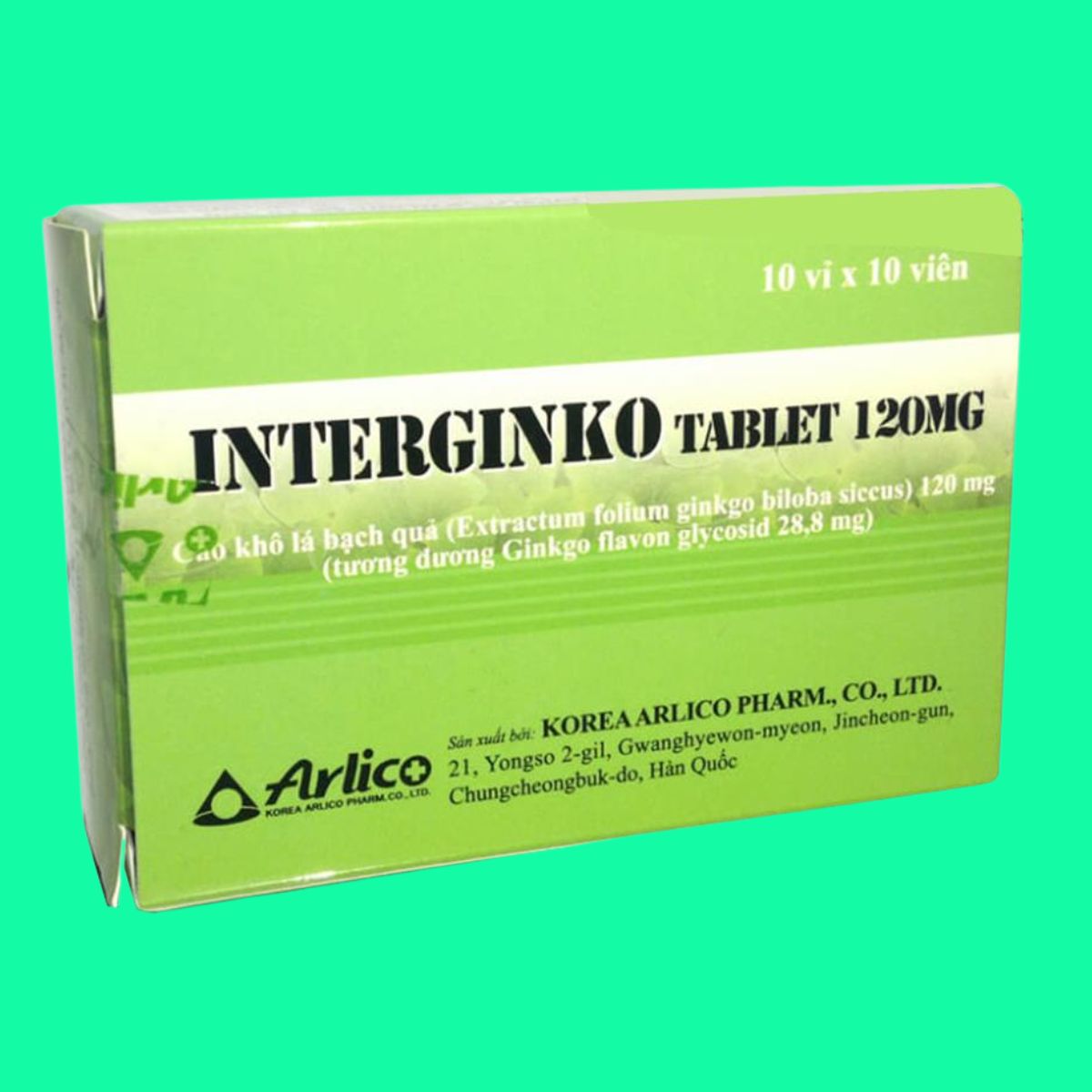 Interginko Tablet 120mg (4) Interginko Tablet 120mg