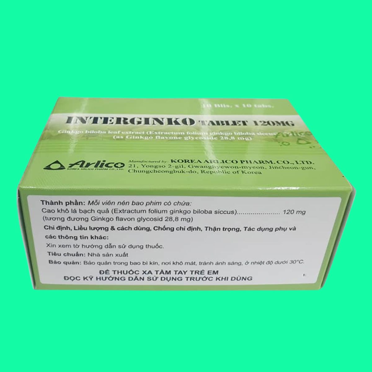 Interginko Tablet 120mg (7) Interginko Tablet 120mg