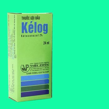 Thuốc gội đầu Kélog 24ml - điều trị gàu, nấm tóc, viêm ngứa và bong vảy da đầu