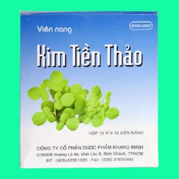 Thuốc Kim Tiền Thảo Khang Minh giúp lợi tiểu, hỗ trợ đào thải sỏi