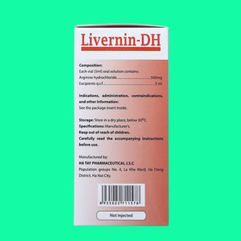 Livernin-DH 500mg/5ml