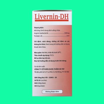 Livernin-DH 500mg/5ml