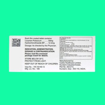 Losacar-H 50mg/12.5mg