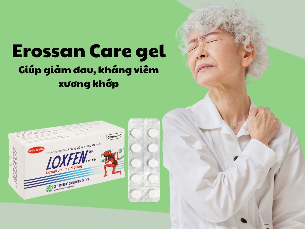 Thuốc Loxfen 60mg - Giúp giảm đau, chống viêm trong các bệnh lý xương khớp