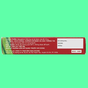 Thuốc Mangoherpin 5% - điều trị các bệnh lý do virus herpes gây ra