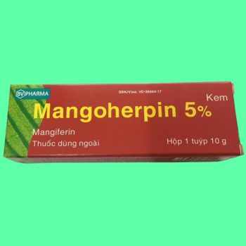 Thuốc Mangoherpin 5% - điều trị các bệnh lý do virus herpes gây ra