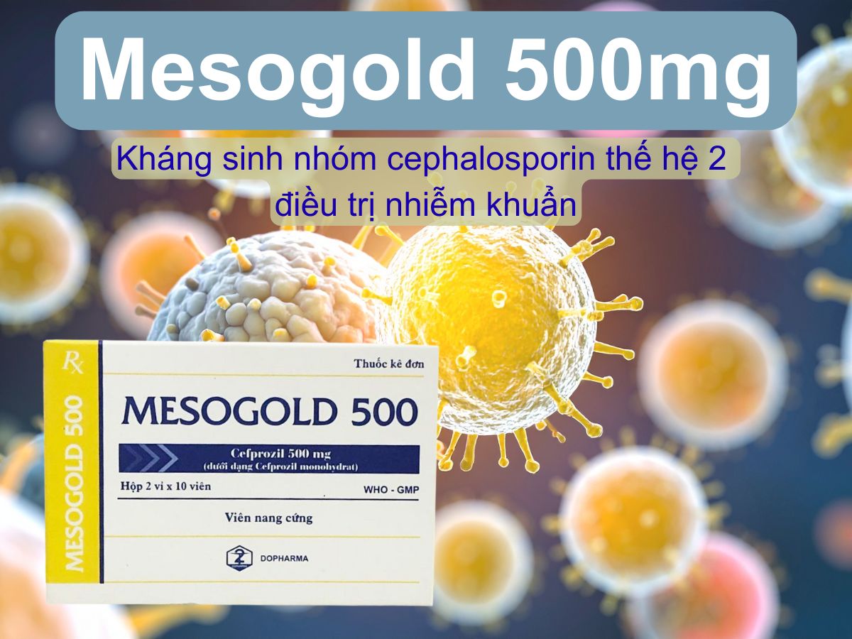 Mesogold 500mg