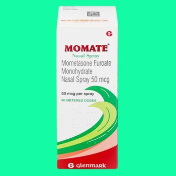 Thuốc xịt mũi Momate 50mcg Glenmark - Giảm triệu chứng viêm mũi dị ứng