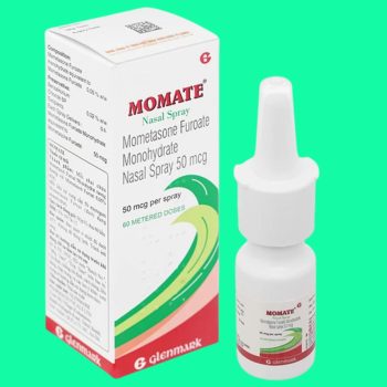 Thuốc xịt mũi Momate 50mcg Glenmark - Giảm triệu chứng viêm mũi dị ứng