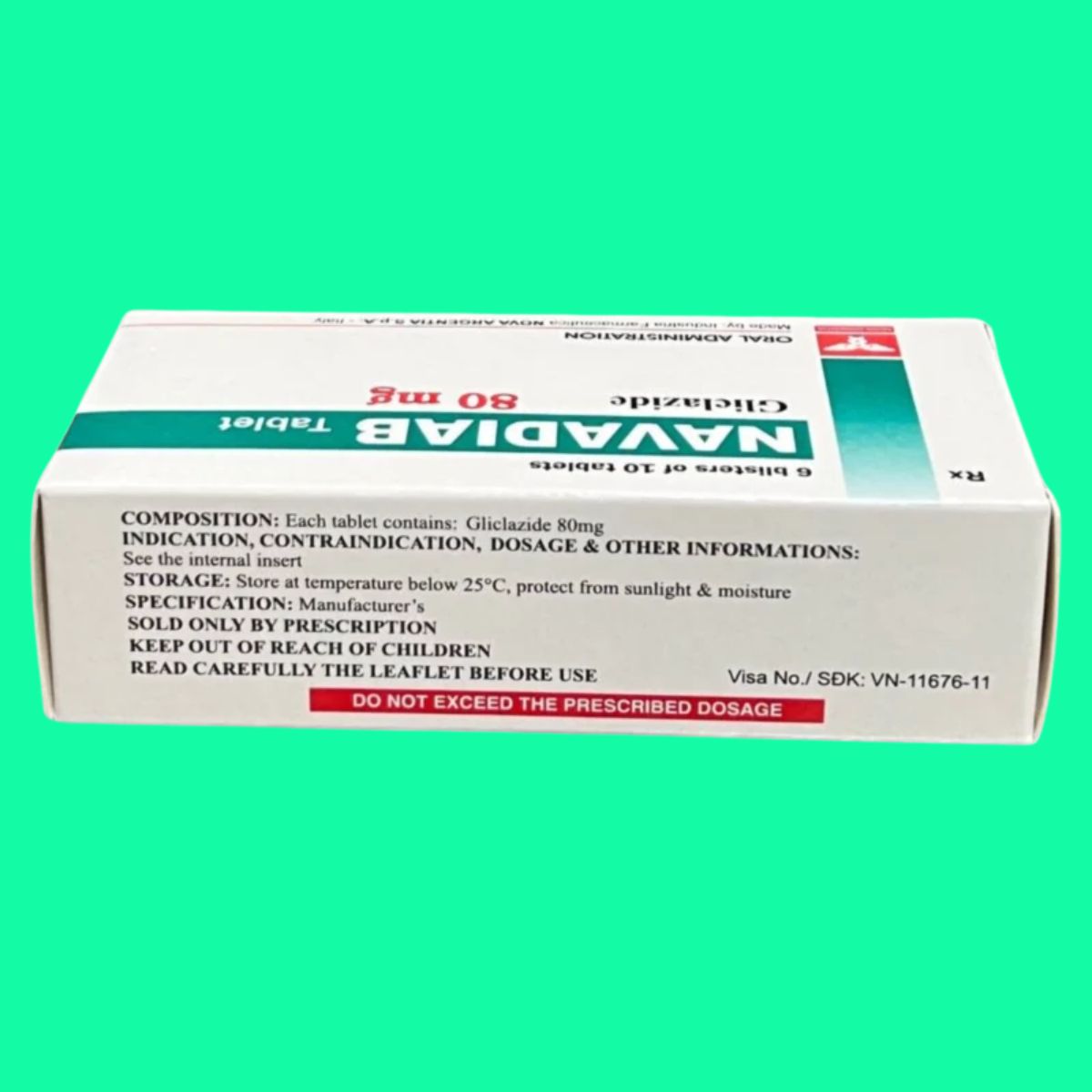 Navadiab 80mg (5) Navadiab 80mg