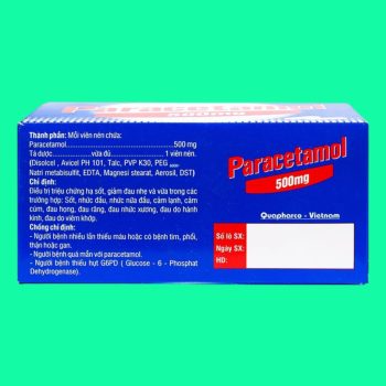 Paracetamol 500mg Quapharco