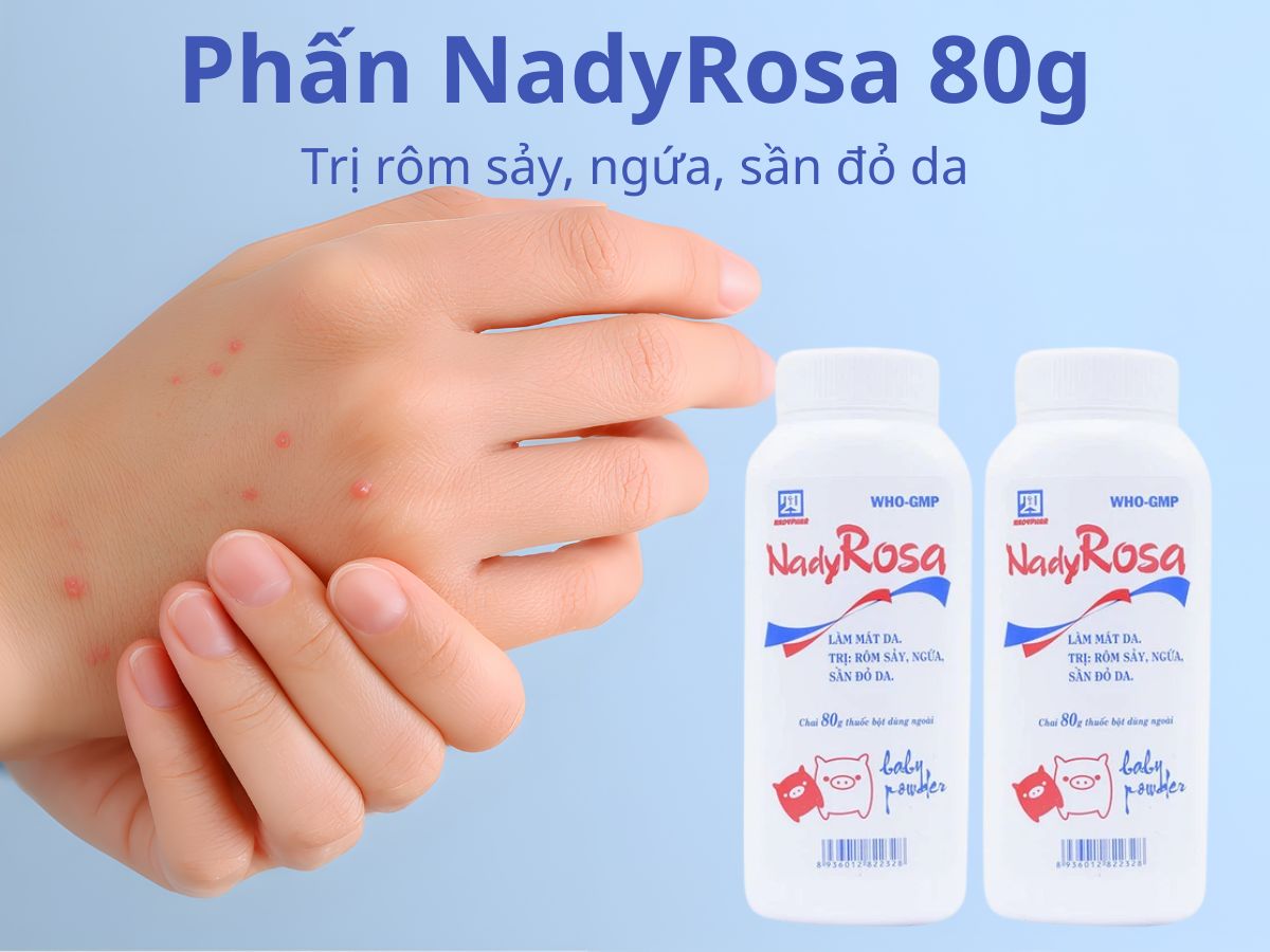 Phấn NadyRosa 80g 8 Phấn NadyRosa 80g