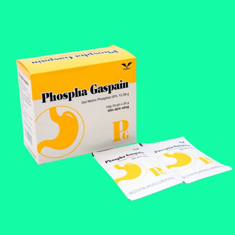 Thuốc Phospha Gaspain điều trị triệu chứng rối loạn dạ dày thực quản