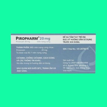 Piropharm 20mg