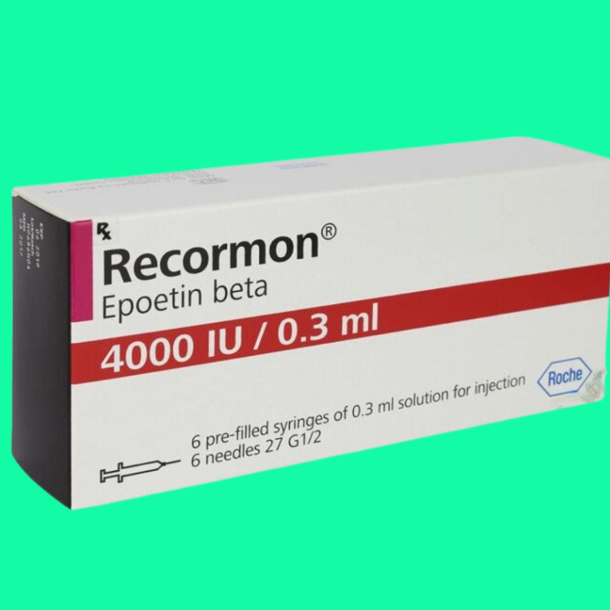 Recormon-4000IU-0-3ml-7 Thuốc Recormon 4000IU/0.3ml giúp điều trị thiếu máu do suy thận mạn