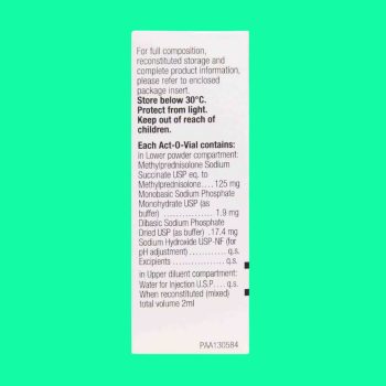 Solu-Medrol 125mg
