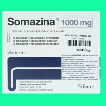 Thuốc Somazina 1000mg giúp giảm các rối loạn liên quan đến thần kinh