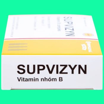 Thuốc Supvizyn - phòng và hỗ trợ điều trị tình trạng thiếu hụt vitamin nhóm B
