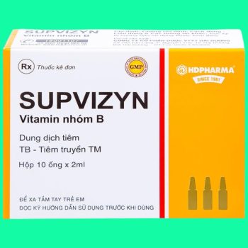 Thuốc Supvizyn - phòng và hỗ trợ điều trị tình trạng thiếu hụt vitamin nhóm B