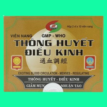 Thuốc Huyết Điều Kinh Hồng Phúc hỗ trợ lưu thông khí huyết, điều hòa kinh nguyệt