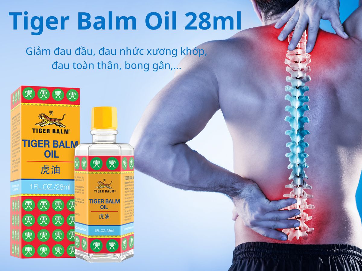 Tiger Balm Oil 28ml