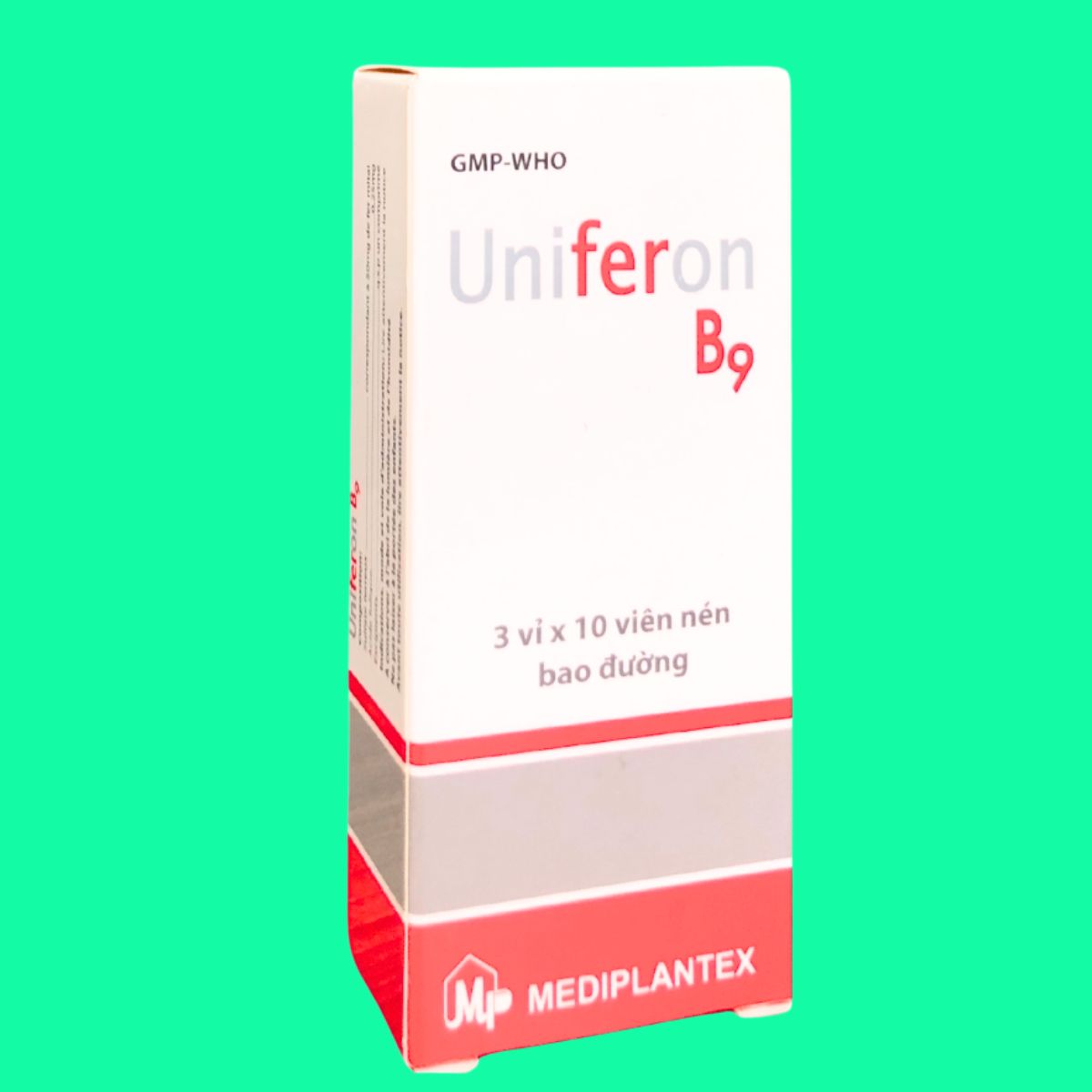 Uniferon-B9-8 Thuốc Uniferon B9 giúp điều trị và phòng ngừa thiếu máu do thiếu sắt