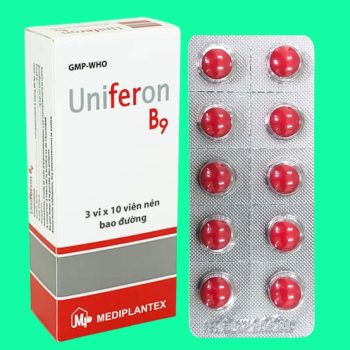 Thuốc Uniferon B9 giúp điều trị và phòng ngừa thiếu máu do thiếu sắt