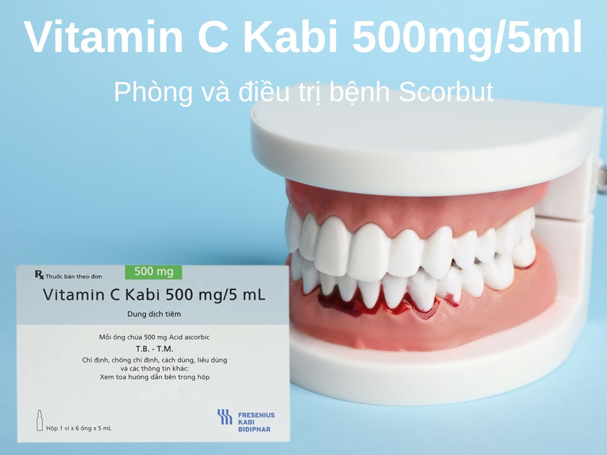 Vitamin C Kabi 500mg/5ml