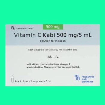 Vitamin C Kabi 500mg/5ml