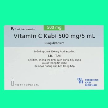 Vitamin C Kabi 500mg/5ml