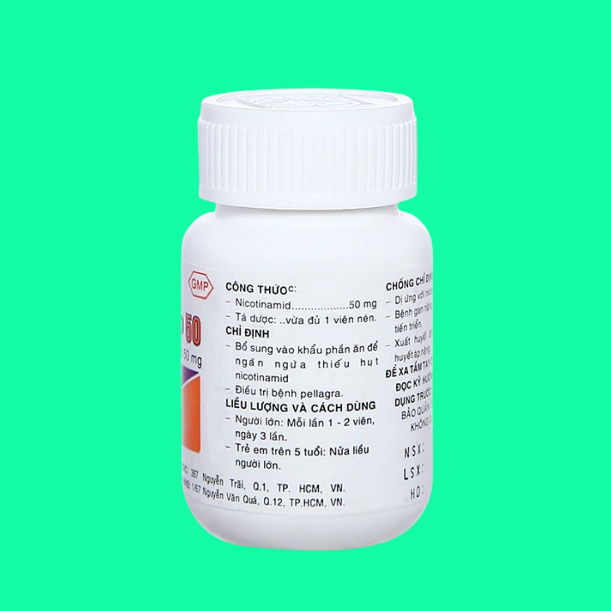 Vitamin PP 50mg Pharmedic (2) Vitamin PP 50mg Pharmedic