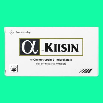 Thuốc Alpha-Kiisin 4200 USP giúp điều trị phù nề sau chấn thương và phẫu thuật