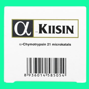 Thuốc Alpha-Kiisin 4200 USP giúp điều trị phù nề sau chấn thương và phẫu thuật
