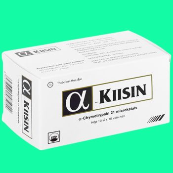Thuốc Alpha-Kiisin 4200 USP giúp điều trị phù nề sau chấn thương và phẫu thuật