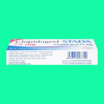 Clopidogrel Stada 75mg